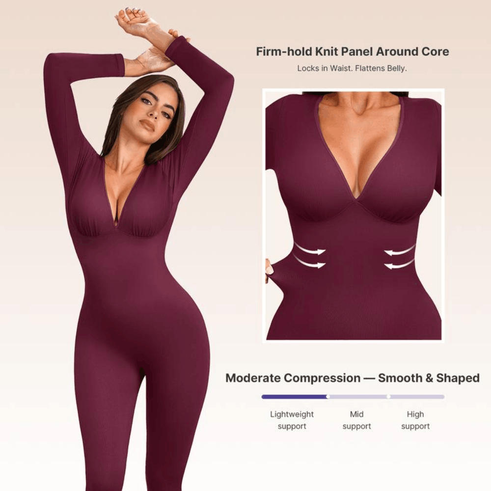 Cozaro SculptFit™ Ribbed Jumpsuit