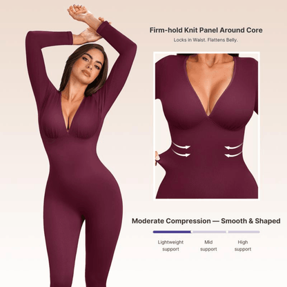 Cozaro SculptFit™ Ribbed Jumpsuit
