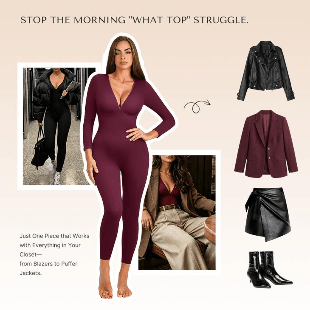 Cozaro SculptFit™ Ribbed Jumpsuit