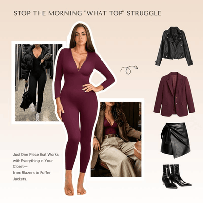 Cozaro SculptFit™ Ribbed Jumpsuit